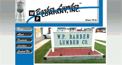 Desktop Screenshot of barberlumber.com
